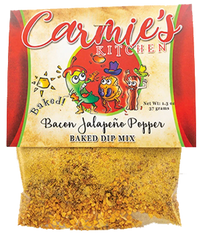 Bacon Jalapeño Popper Baked Dip Mix
