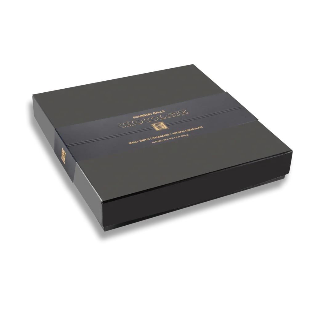 Bourbon Barrel Assorted Artisan Chocolates, 9 Piece Box