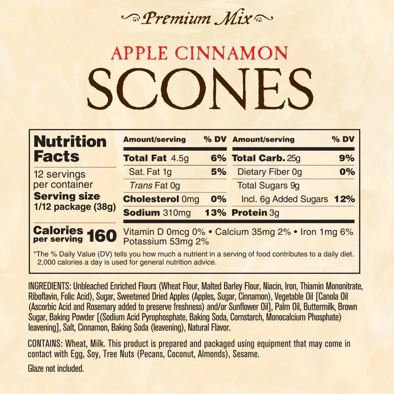Apple Cinnamon Scones